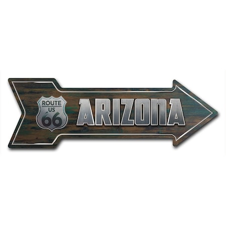 Arizona 66 Arrow Decal Funny Home Decor 30in Wide